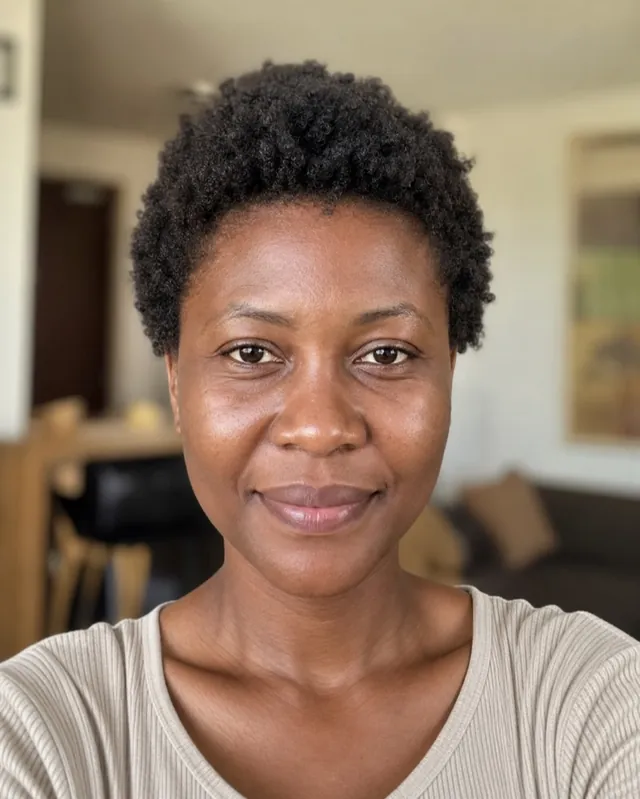 Ama, sample selfie